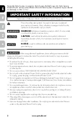 Preview for 2 page of Drinkwell MINI-CA-17 Operating Manual