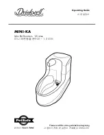 Preview for 1 page of Drinkwell mini-ka Operating Manual