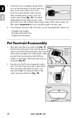 Preview for 12 page of Drinkwell PAGODA-RD-KA-41 Operating Manual