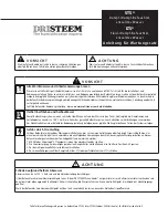 Preview for 13 page of DriSteem LTS Series Service Kit Manual