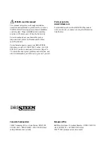 Preview for 2 page of DriSteem Vapor-logic3 Installation And Operation Manual