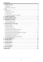 Preview for 2 page of Drive DeVilbiss Healthcare Sidhil CHE03 Instructions For Use Manual