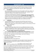 Preview for 3 page of Drive DeVilbiss Healthcare XSAWCSP18BLST Instructions For Use Manual