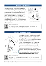 Preview for 4 page of Drive DeVilbiss Healthcare XSAWCSP18BLST Instructions For Use Manual