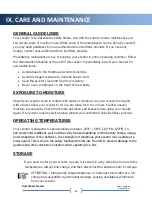 Preview for 21 page of Drive DeVilbiss HW009COP Owner'S Handbook Manual