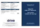 Drive Medical 10263 KDR Operating Manual preview