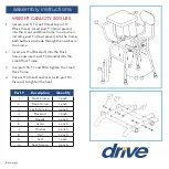 Предварительный просмотр 2 страницы Drive Medical 12455 Manual