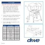 Предварительный просмотр 3 страницы Drive Medical 12455 Manual