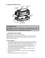 Предварительный просмотр 3 страницы Drive Medical Airial Voyager MQ5300 User Instructions