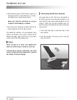 Preview for 14 page of Drive Medical Bellavita Operating Instructions Manual