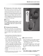 Preview for 17 page of Drive Medical Bellavita Operating Instructions Manual