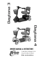 Drive Medical Bobcat 3 Wheel Owners Manual Instructions preview