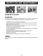 Preview for 26 page of Drive Medical Bobcat 3 Wheel Owners Manual Instructions