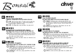 Preview for 1 page of Drive Medical Bonsai OM-812CE Product Information And Instructions