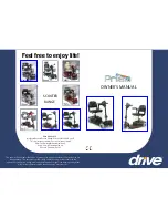 Drive Medical Prism 3-wheel Owner'S Manual preview