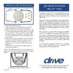 Preview for 3 page of Drive Medical RTL12004KD Manual