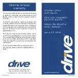 Drive Medical RTL12605 Assembly Instructions Manual preview