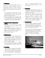 Preview for 4 page of Drive Medical S8 Aviator Owner'S Handbook Manual