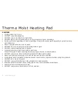 Предварительный просмотр 4 страницы Drive Medical Therma Moist Heating Pad User Manual