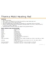 Предварительный просмотр 5 страницы Drive Medical Therma Moist Heating Pad User Manual