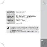 Preview for 21 page of Drive Proof DP-210WH Instruction Manual