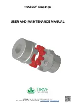 Preview for 1 page of DRIVE SOLUTIONS TRASCO GRB Series User And Maintenance Manual