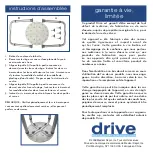 Preview for 4 page of Drive 12004KDRT-1 Manual