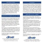 Preview for 5 page of Drive 12202KD-4 Manual