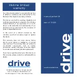 Drive 13023 Instructions preview