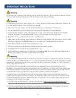 Preview for 4 page of Drive 14360-B User Manual