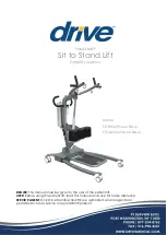 Preview for 1 page of Drive 822383001388 Owner'S Manual