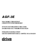 Drive AGF-3E User Manual preview