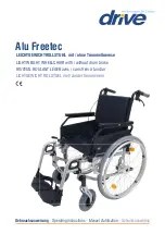 Drive Alu Freetec Operating Instructions Manual preview