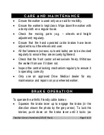 Preview for 6 page of Drive Aluminium Triwalker Steel Triwalker Owner'S Handbook Manual