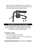 Preview for 7 page of Drive Aluminium Triwalker Steel Triwalker Owner'S Handbook Manual