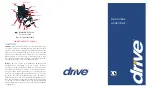 Предварительный просмотр 1 страницы Drive Blue Streak Manual