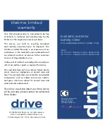 Drive CE 1000 XL User Manual preview