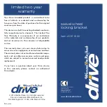 Preview for 1 page of Drive CE 1500 Quick Start Manual