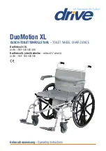 Drive DuoMotion 24 XL Operating Instructions Manual предпросмотр