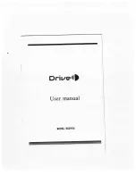 Drive EEDV06 User Manual preview