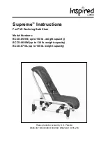 Drive Inspired Supreme BCCS-8510S Instructions preview