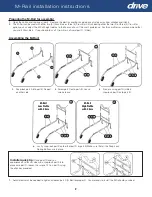 Предварительный просмотр 2 страницы Drive M-Rail Installation Instructions Manual