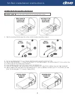 Предварительный просмотр 3 страницы Drive M-Rail Installation Instructions Manual