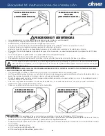 Предварительный просмотр 5 страницы Drive M-Rail Installation Instructions Manual