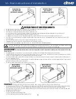 Предварительный просмотр 9 страницы Drive M-Rail Installation Instructions Manual