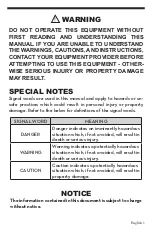 Preview for 3 page of Drive Medquip MQ5800 Instructions Manual