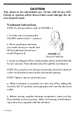 Preview for 12 page of Drive Medquip MQ5800 Instructions Manual