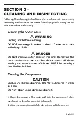 Preview for 13 page of Drive Medquip MQ5800 Instructions Manual