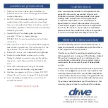 Preview for 4 page of Drive NRS185007 Manual