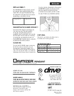 Предварительный просмотр 8 страницы Drive OXYMIZER Manual